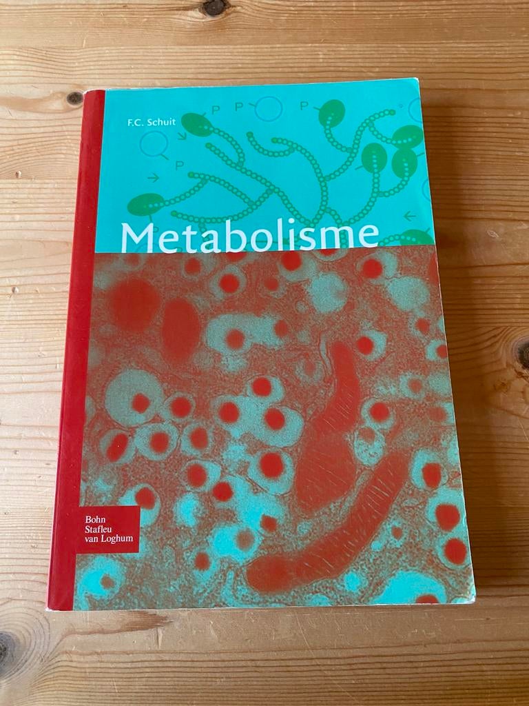Frans Schuit - Metabolisme, Livres, Science, Enlèvement