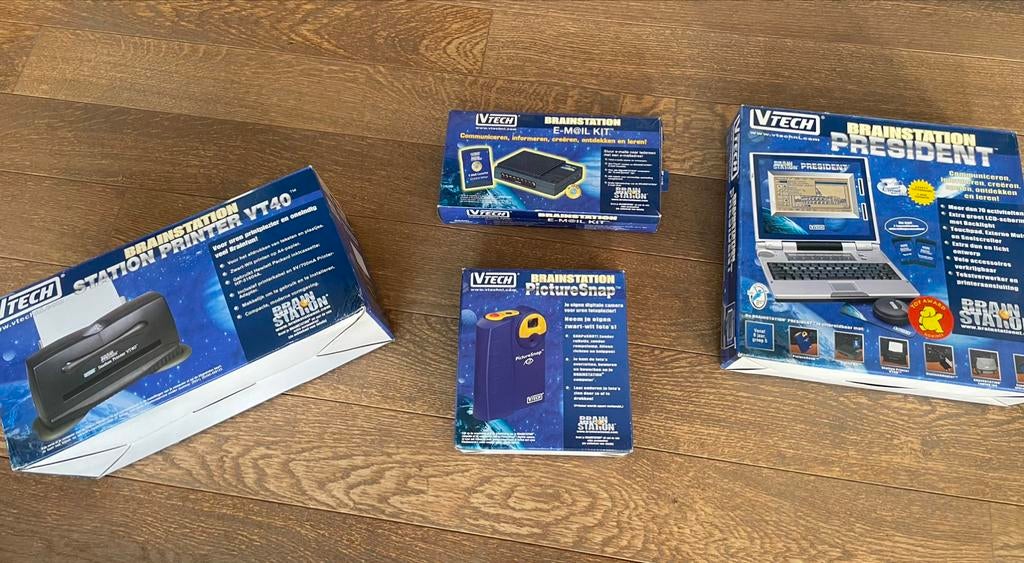 VTech brainstation pakket, Ophalen