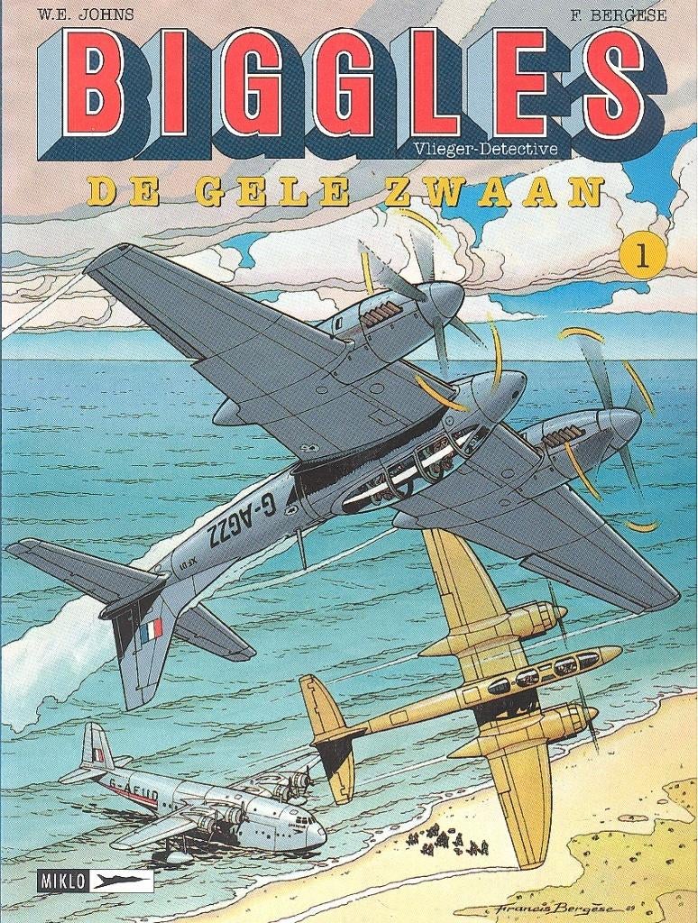 Verzameling strips Biggles., Boeken, Stripverhalen, Meerdere stripboeken, Ophalen of Verzenden, Zo goed als nieuw