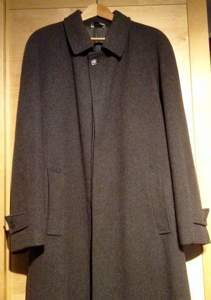 Manteau d'hivers en laine Homme XL/56, Enlèvement ou Envoi, Comme neuf, Taille 56/58 (XL), Gris