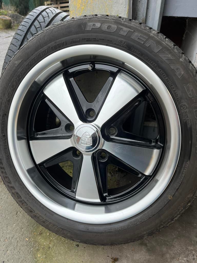 Jantes Fuchs avec de bons pneus, Autos : Pièces & Accessoires, Pneus & Jantes, Enlèvement, Pneu(s)