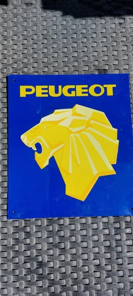 Panneau publicitaire Peugeot, Enlèvement ou Envoi, Neuf, Voitures