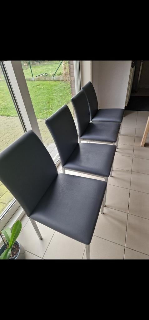4 Moderne Stoelen, Ophalen, Gebruikt