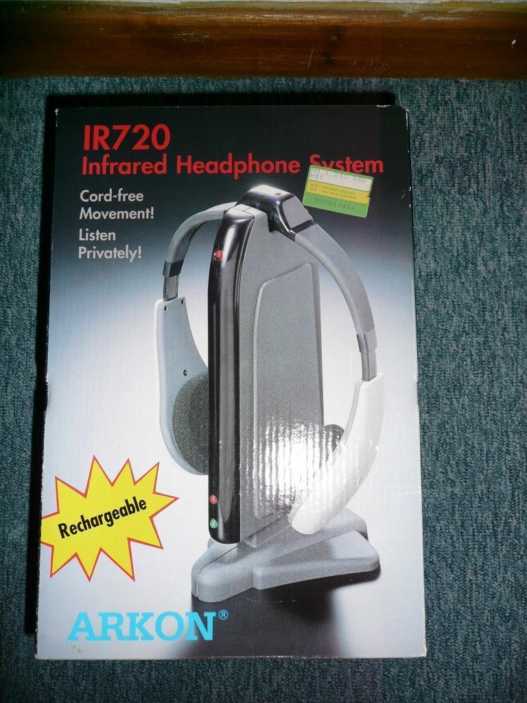 ARKON infrarood draadloze hoofdtelefoon, Ophalen of Verzenden, Gebruikt, Overige merken, Draadloos