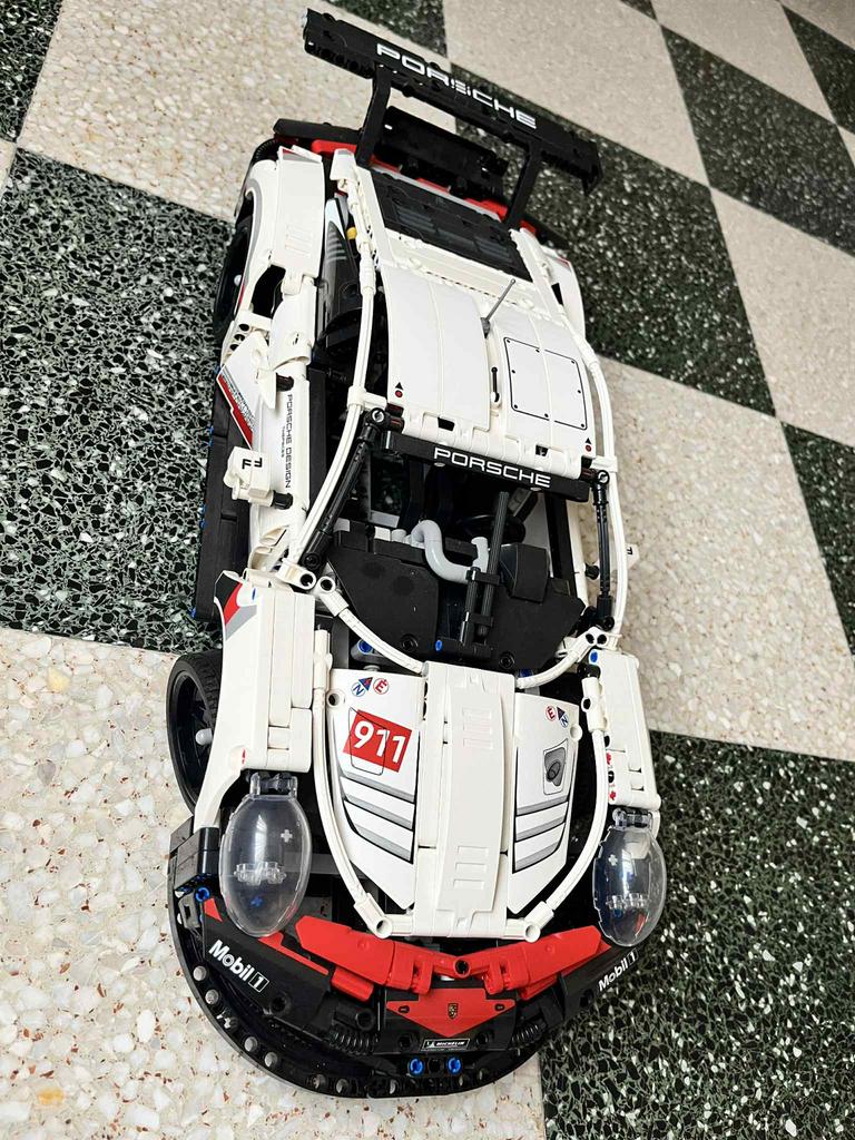 42096 LEGO Technic Porsche 911 RSR, Ophalen, Zo goed als nieuw
