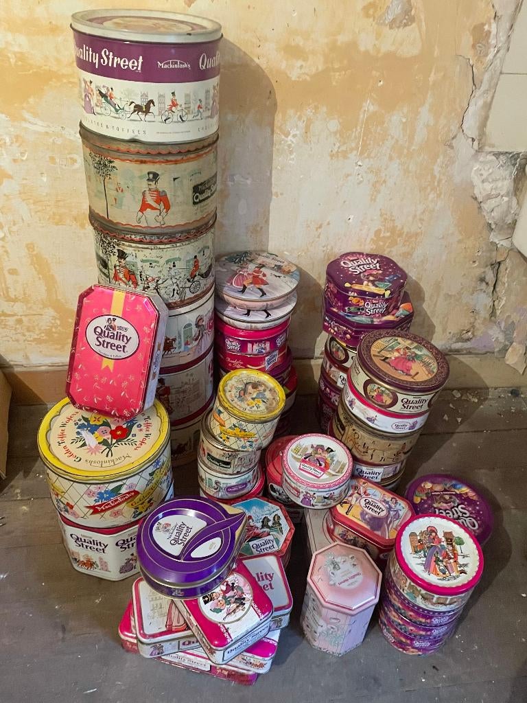 Boîtes en métal Mackintosh's - Quality Street, Enlèvement, Utilisé, Autre, Autres marques