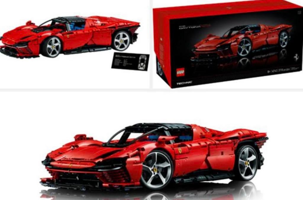 Lego Technic 42143 Ferrari Daytona SP3, Kinderen en Baby's, Speelgoed | Duplo en Lego, Ophalen, Zo goed als nieuw, Lego