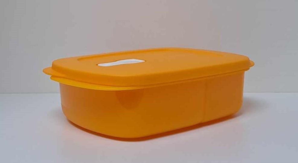 Tupperware™ « Boite Compartimentée CrystalWave » orange, Envoi, Neuf, Orange, Boîte