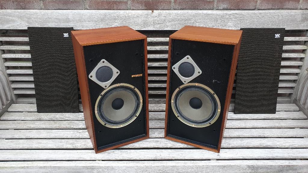 Wharfedale Linton speakers, Gebruikt, Minder dan 60 watt, Front, Rear of Stereo speakers, Ophalen