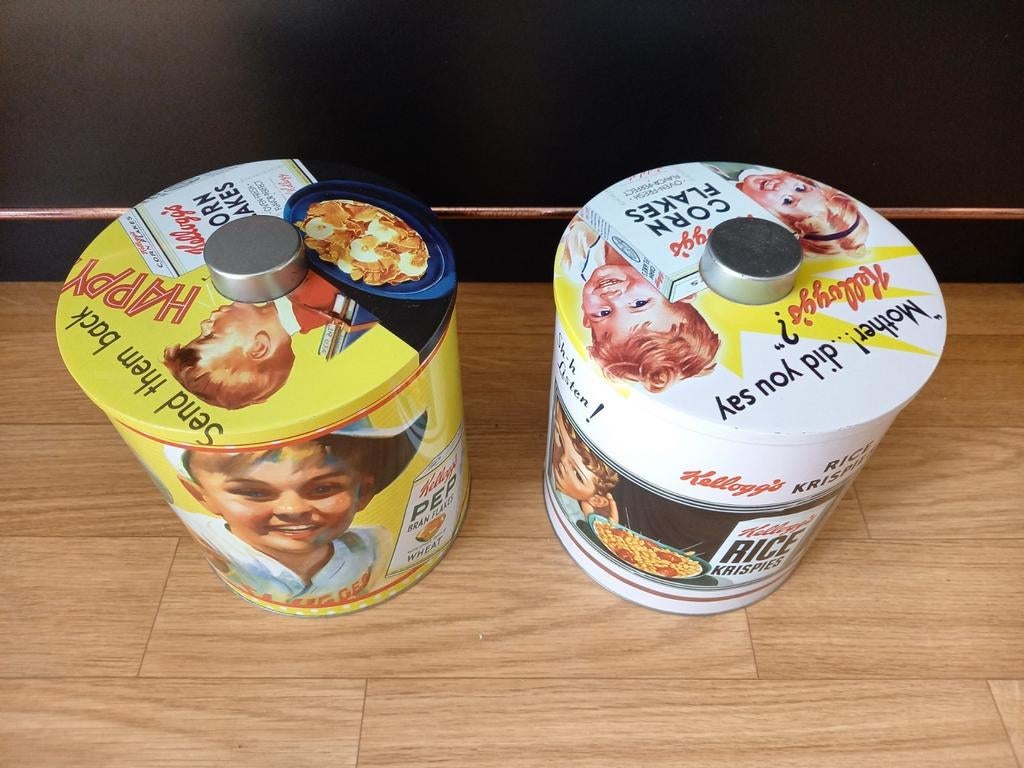 WIE EET ER CORN FLAKES  ?, Verzamelen, Blikken, Ophalen of Verzenden