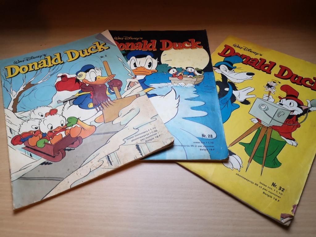 3 Magazine Donald Duck 1978, Collections, Enlèvement ou Envoi, Donald Duck, Utilisé