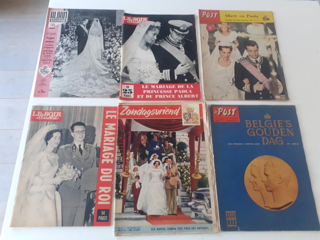 Reeks boeken en Foto's van het Belgisch Koningshuis, Ophalen of Verzenden