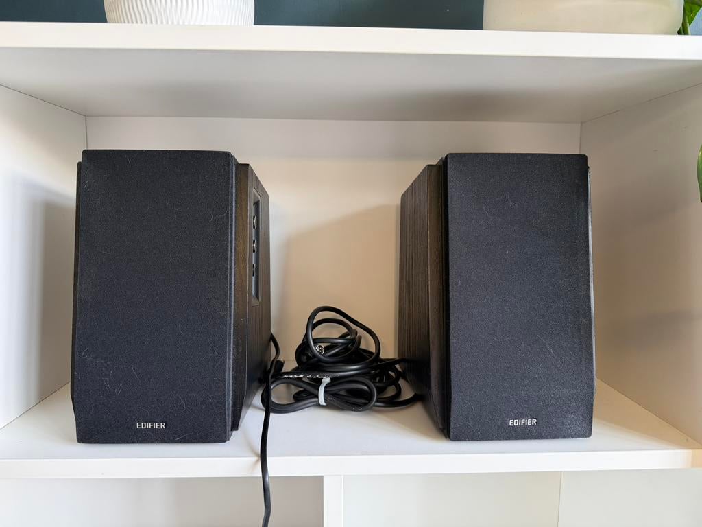 Enceintes bibliothèque active 2.0 EDIFIER Bluetooth RCA, Enlèvement, Comme neuf