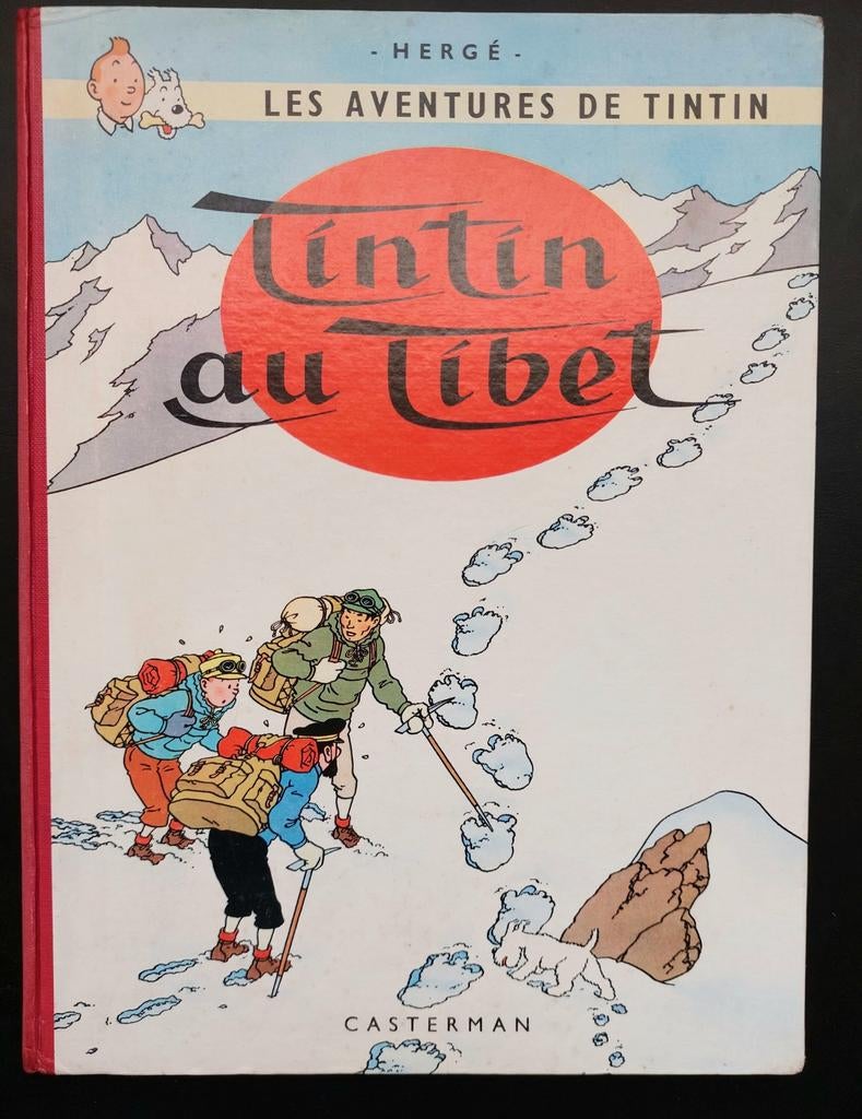 TINTIN Au Tibet EO Française B29 1960 bon état, Livres, BD, Enlèvement ou Envoi