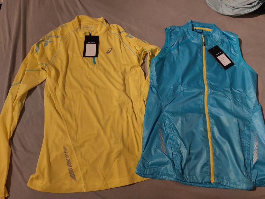 nieuwe looptrui en jas ASICS, Sport en Fitness, Nieuw, Ophalen of Verzenden, Kleding, Hardlopen