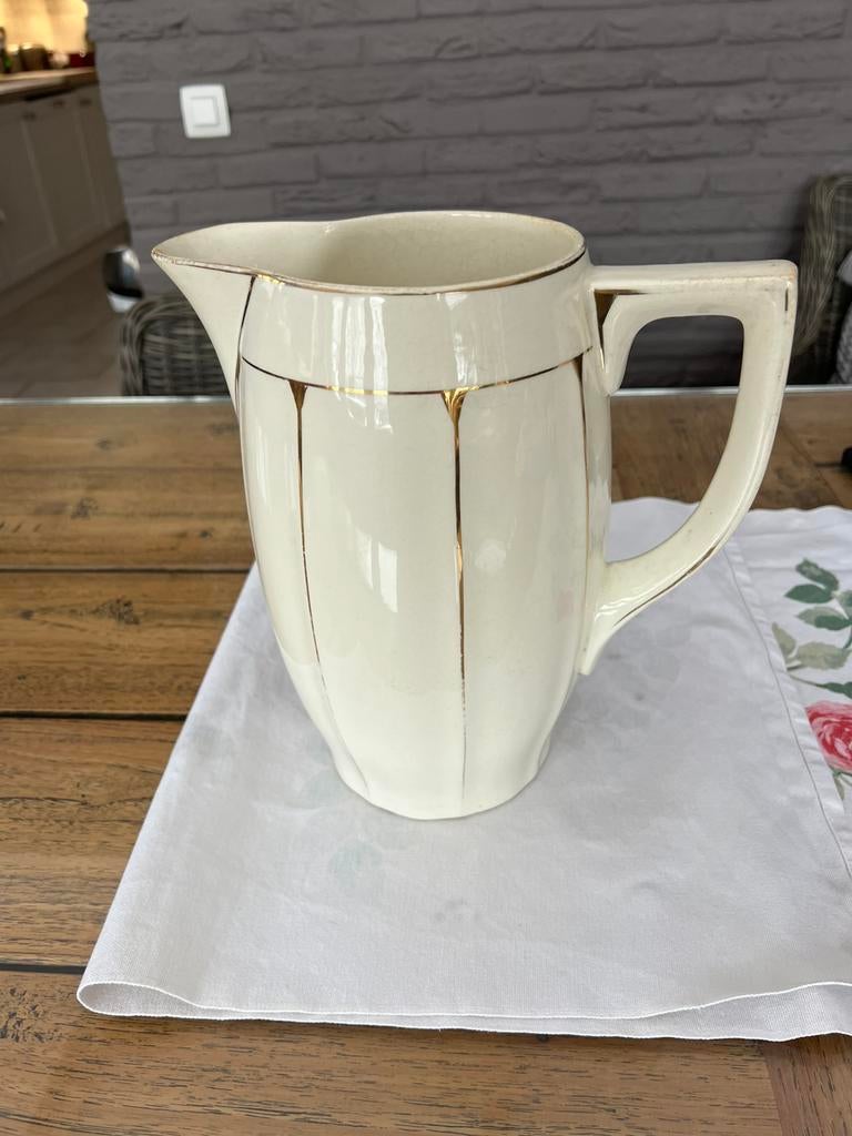 Cruche a eau Boch frères la louviere année 60, Antiquités & Art, Enlèvement