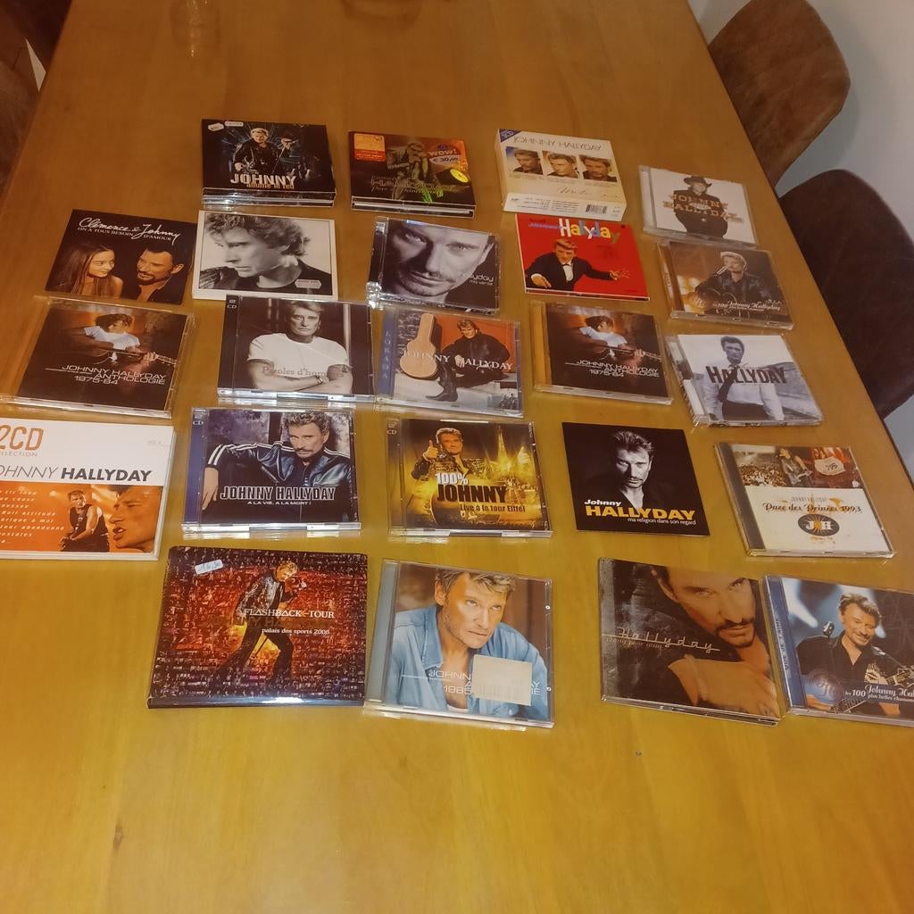 Johnny Hallyday, CD & DVD, Enlèvement ou Envoi
