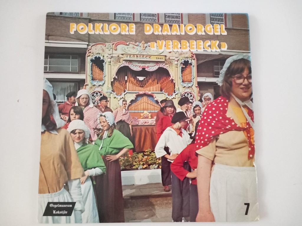 Vinyl LP Folklore draaiorgel Verbeeck Orgelmuseum Koksijde, Ophalen of Verzenden, 12 inch, Streekmuziek