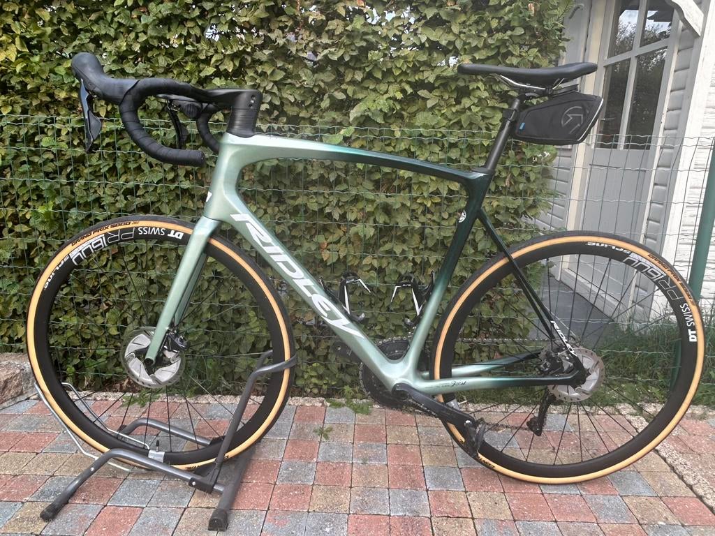 Ridley SLIC taille L en 2 tons de vert, Vélos & Vélomoteurs, Enlèvement, Comme neuf