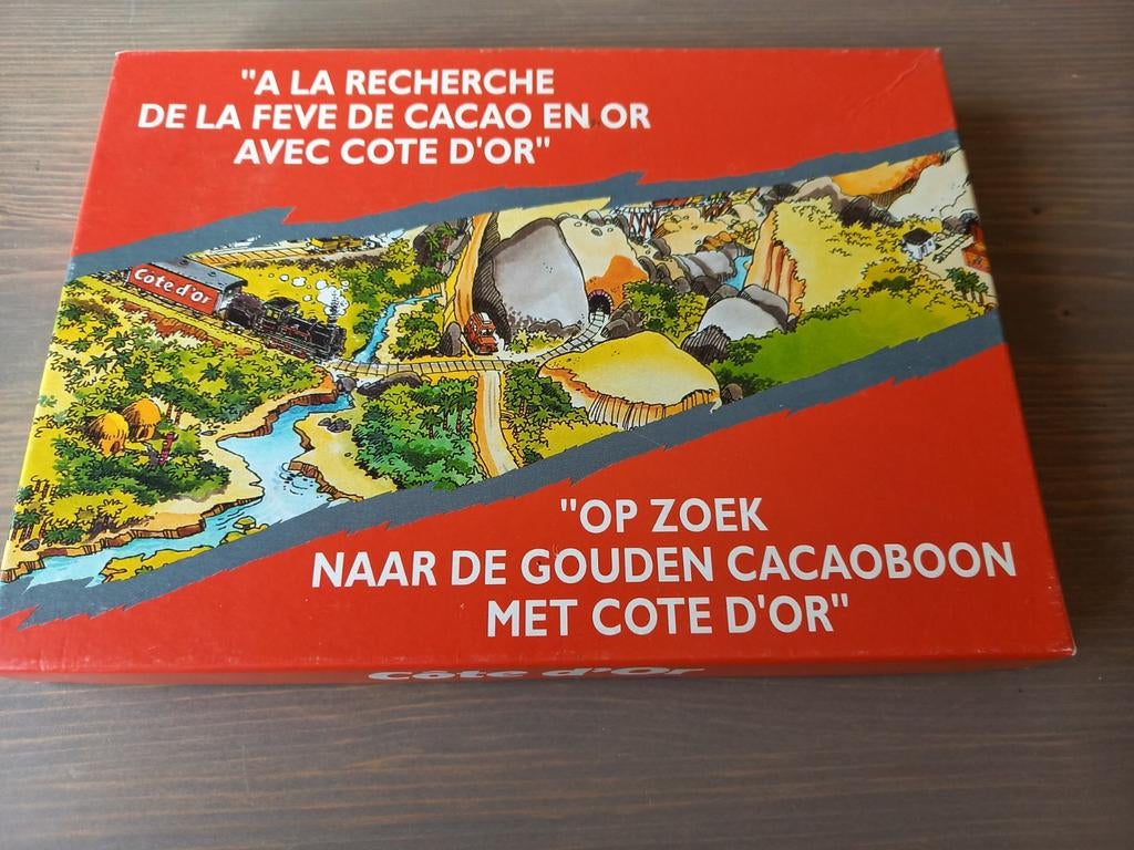 À LA RECHERCHE DE LA FÈVE DE CACAO DORÉ AVEC COTE D'OR, Enlèvement ou Envoi