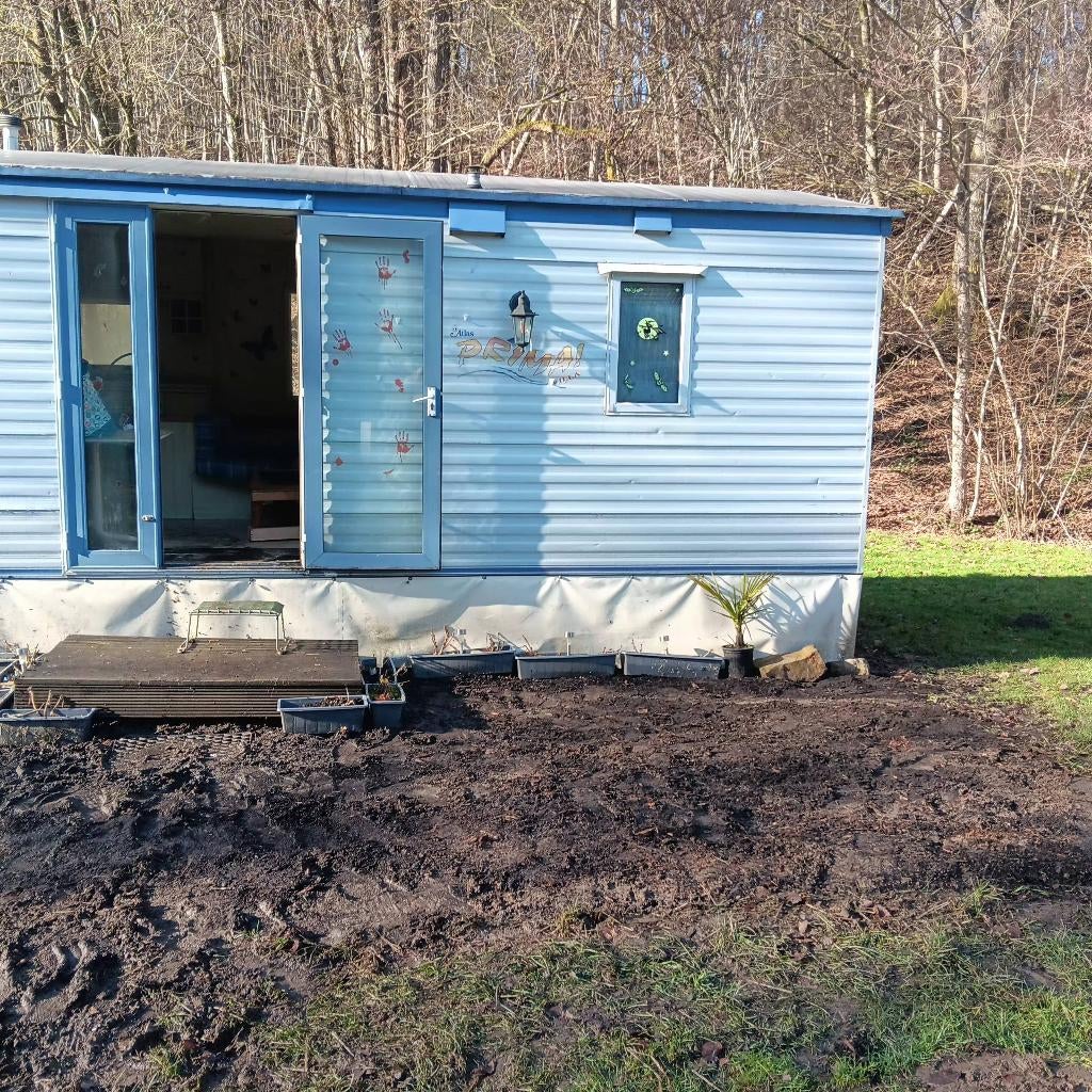 Caravane, Caravans en Kamperen, Caravans, Particulier, Douche, Ophalen