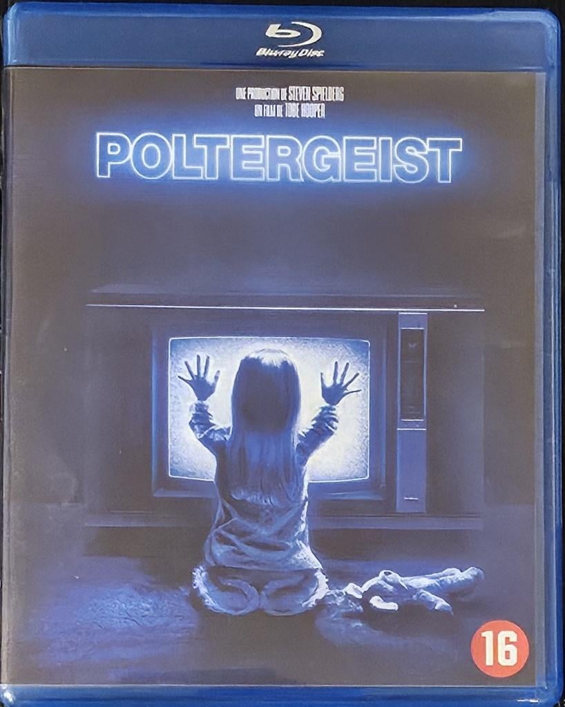 Poltergeist (1982) Blu Ray, Ophalen of Verzenden, Zo goed als nieuw, Horror