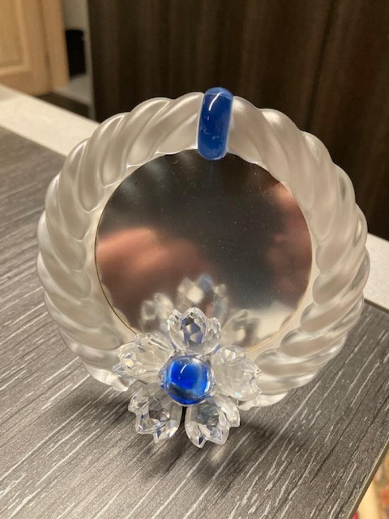 Swarovski - Fotolijst Blauwe Bloem, Ophalen