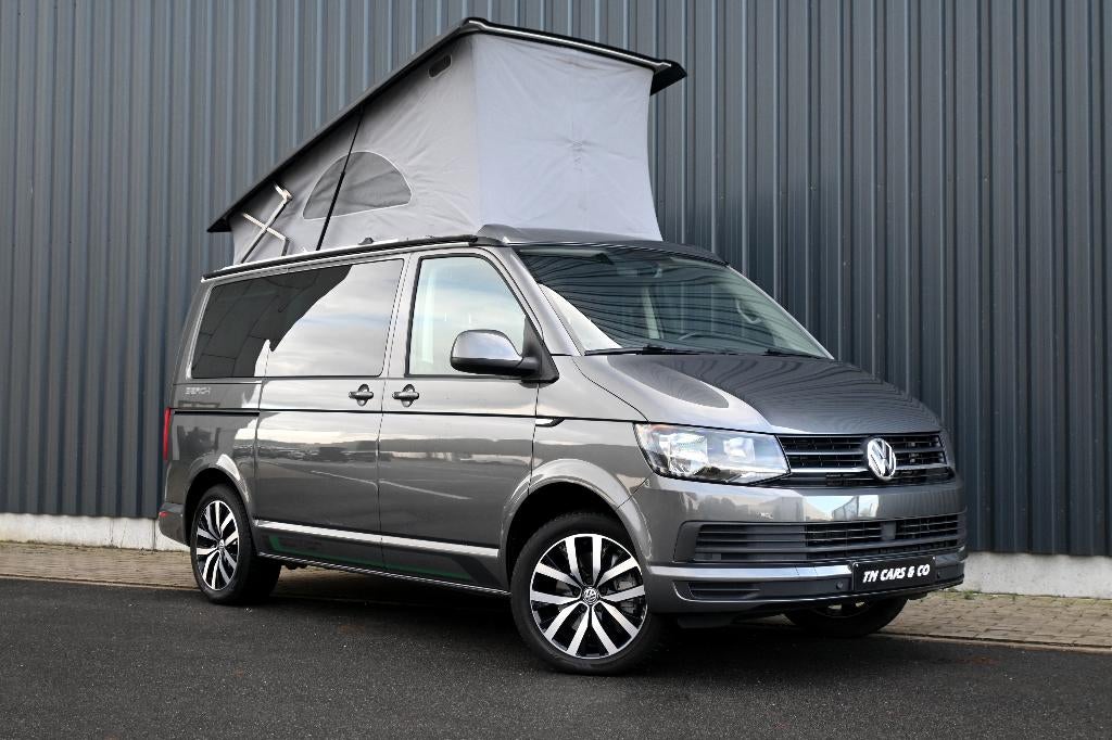 Vw T6 California Beach 205Pk DSG, 5 zit, 4slaap, ACC,Trekh, Auto's, Volkswagen, 2240 kg, 1995 cc, 4 cilinders, USB