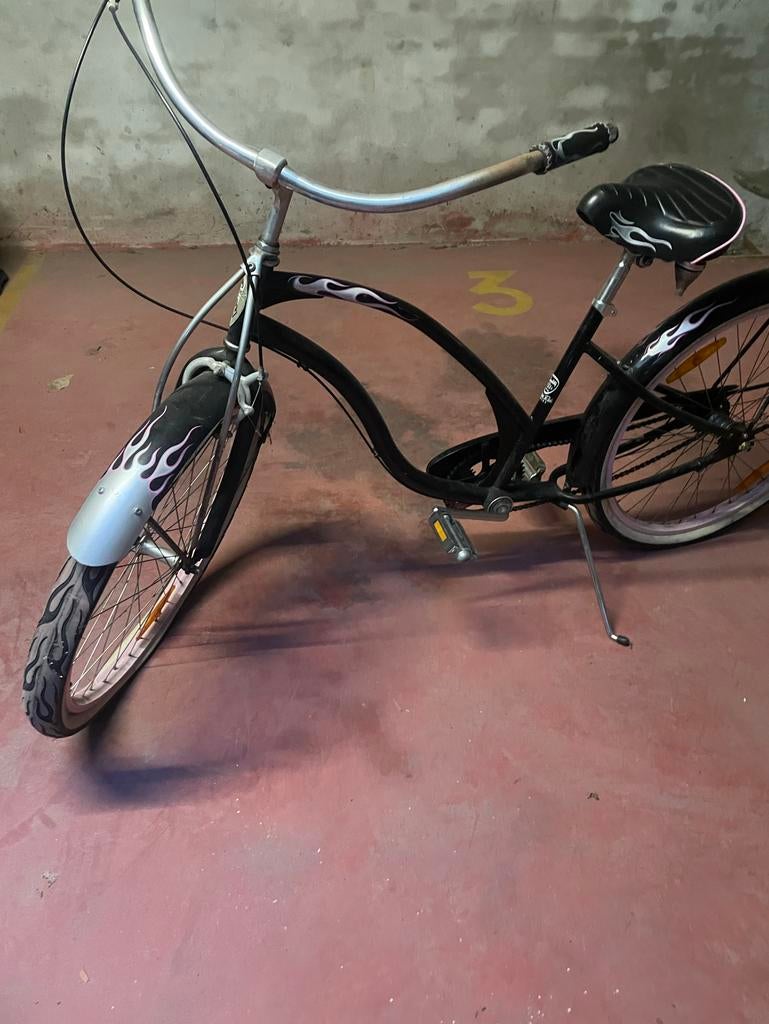 Damesfiets, Fietsen en Brommers, Ophalen, Lowrider, Gebruikt, Staal