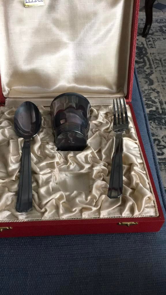 Zilveren bestek, Antiek en Kunst, Ophalen of Verzenden