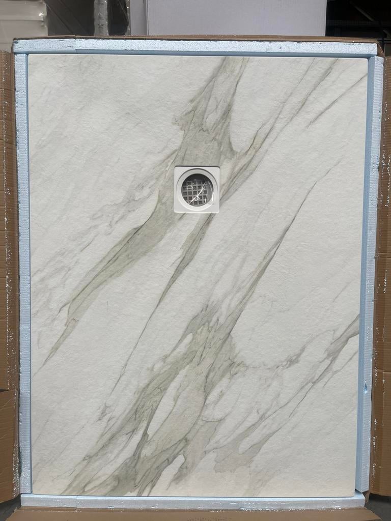 ‼️ Reveveur de douche en pierre Composite EFFET MARBLE📣