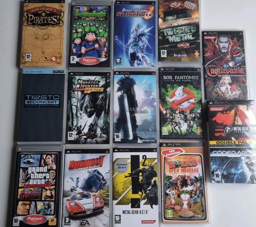 Jeux Sony PSP Playstation Portable, Enlèvement ou Envoi, Comme neuf