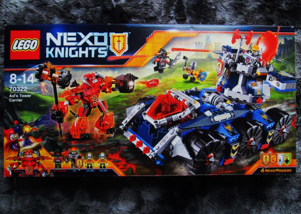 Lego 70322 Nexo Knights Axl’s Torentransport Nieuw Verzegeld, Ophalen of Verzenden, Nieuw, Complete set, Lego
