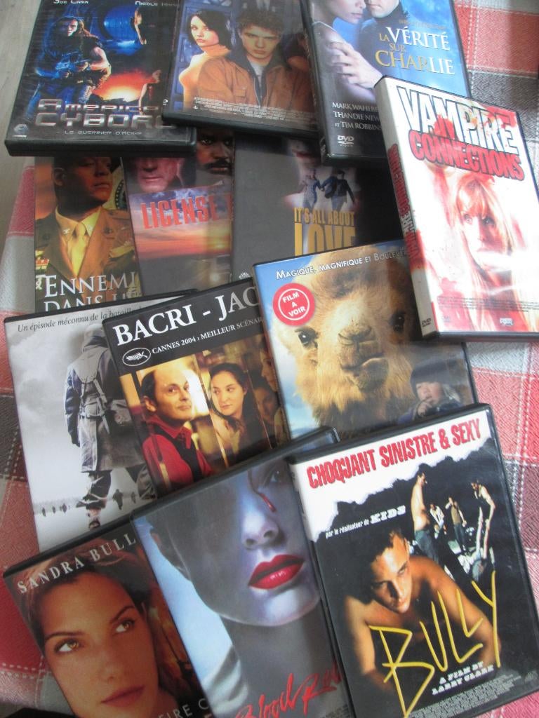 Lot de 13 DVD, Enlèvement, Utilisé