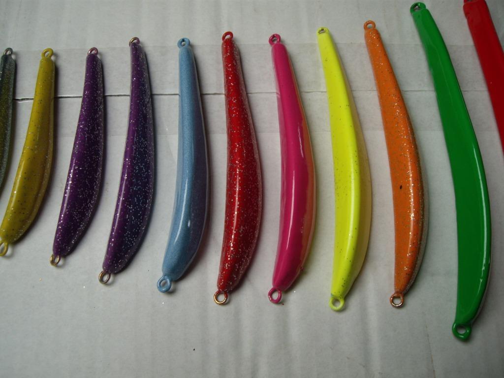 Bergman bananen vorm pilkers tussen 64 en 570 gram, Ophalen of Verzenden, Nieuw, Dobber of Lood