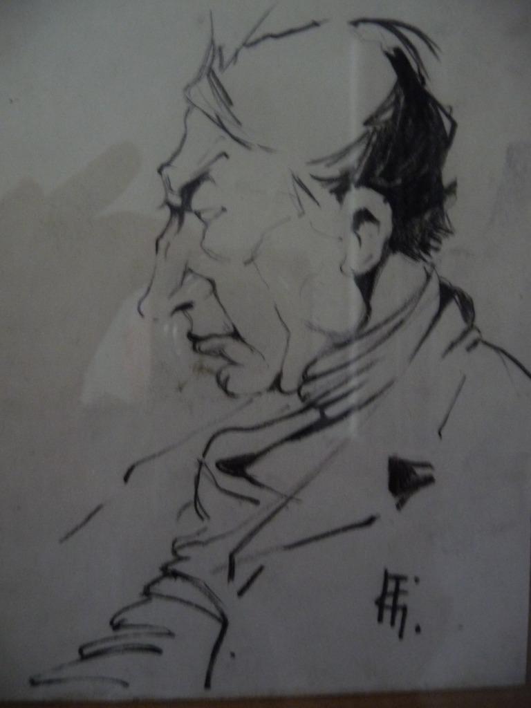 GERMAINE HAGEMAN - DESSIN FIN - SIGNÉ À L'ORIGINE, Antiquités & Art, Enlèvement ou Envoi