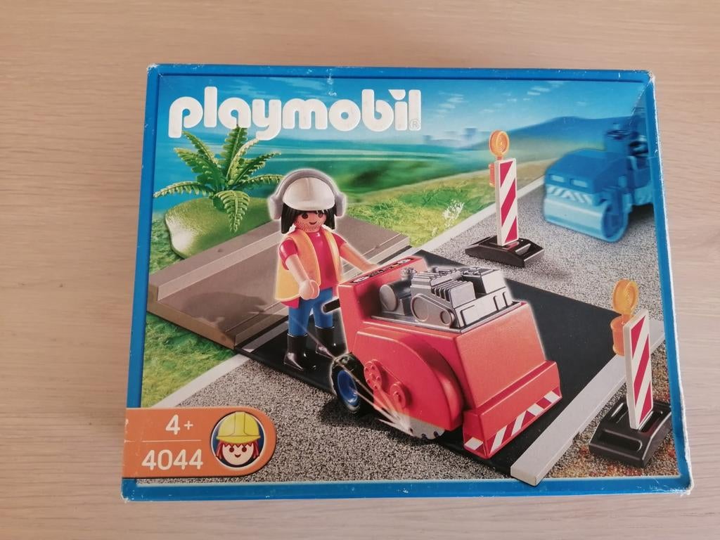 Playmobil 4044 asfalt zaagmachine, Enlèvement ou Envoi, Comme neuf, Ensemble complet