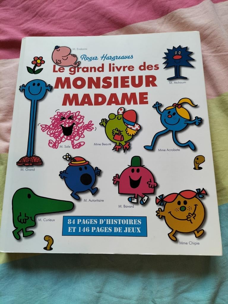 Le grand livre des Monsieur Madame Roger Hargreaves, Livres, Enlèvement ou Envoi, Comme neuf