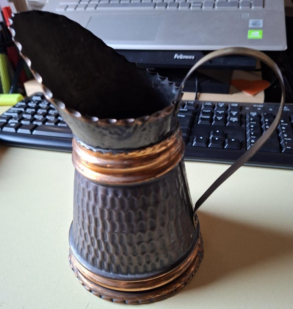 miniatuur koperen kolenkitje, Ophalen of Verzenden