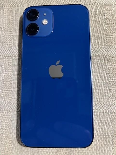Blauwe iPhone 12 mini 64 Gb, Ophalen, Refurbished, 64 GB, Zonder simlock