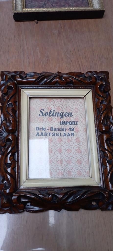Antieke fotokaders 4 stuks, Ophalen