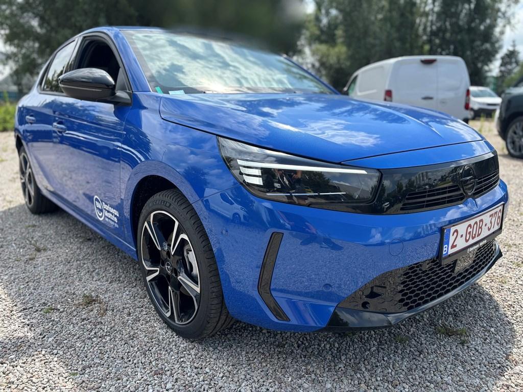 Opel Corsa GS 1.2 TURBO MT6 100PK * CAMERA * NAVIGATIE * WI, Blauw, 100 pk, Bedrijf, USB