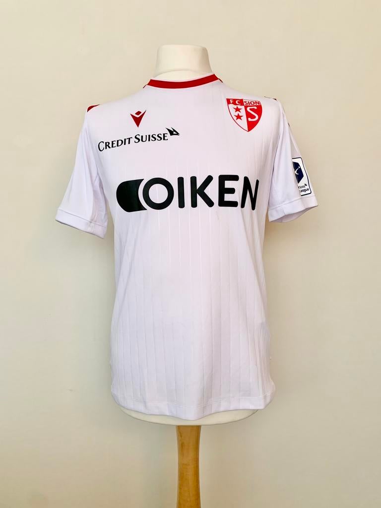 Football Club Sion 2020 Home Hoarau signed Switzerland shirt, Maat S, Ophalen of Verzenden, Zo goed als nieuw, Shirt