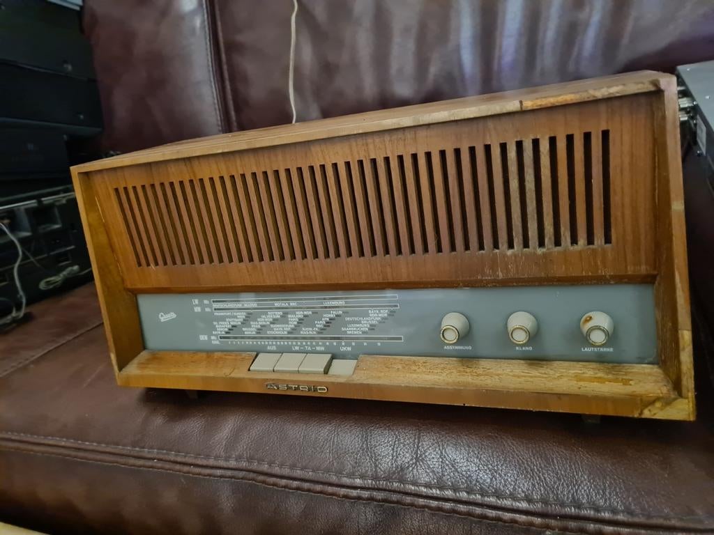 Vintage Radio Graetz Vollsuper, Antiek en Kunst, Antiek | Tv's en Audio, Ophalen of Verzenden