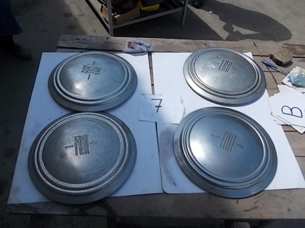 Enjoliveurs de jantes Fiat 1100 103 Sèrie 1, Enlèvement, Utilisé, Fiat