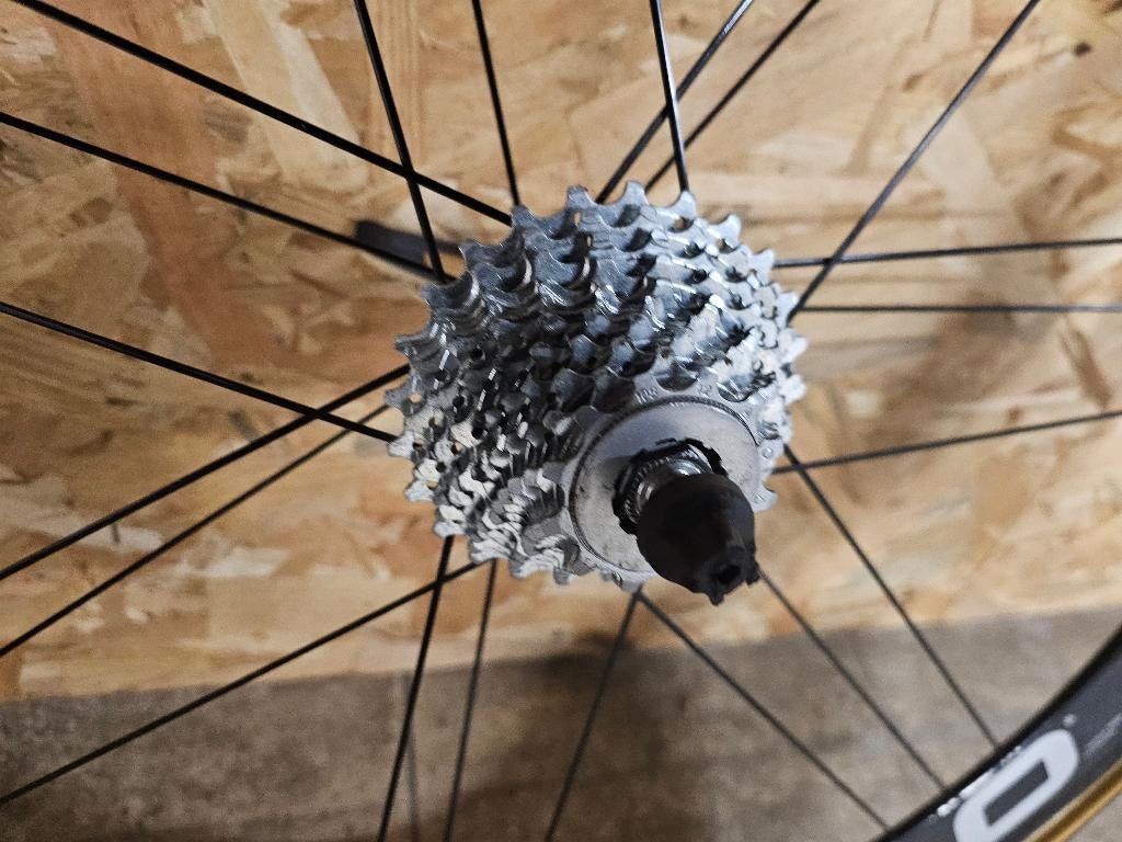 Carbon wielen bora, Vélos & Vélomoteurs, Vélos Pièces, Enlèvement, Comme neuf, Roue, Campagnolo