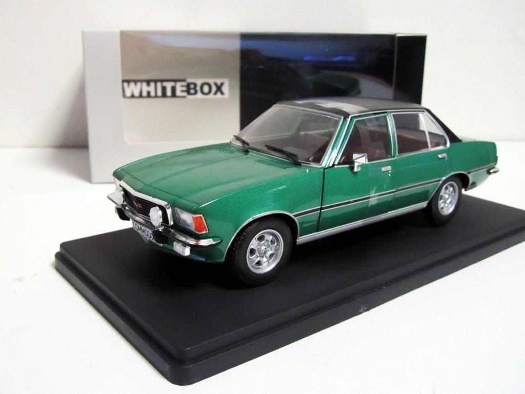 Opel Commodore B GS/E, groen (1:24) Whitebox #256677, Hobby en Vrije tijd, Modelauto's | 1:24, Nieuw, Auto, Overige merken, Ophalen of Verzenden