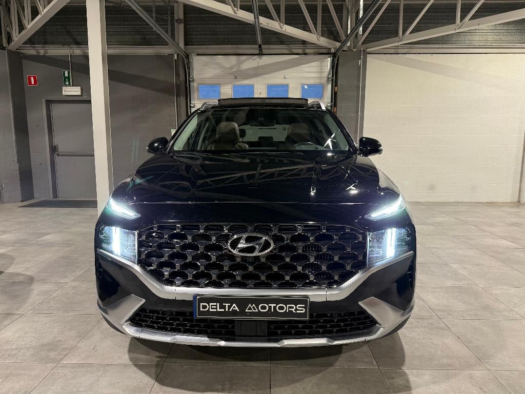 Hyundai Santa FE 1.6 HEV à 4 roues motrices Signature, Autos, Cuir, Euro 6, Entreprise, 7 places