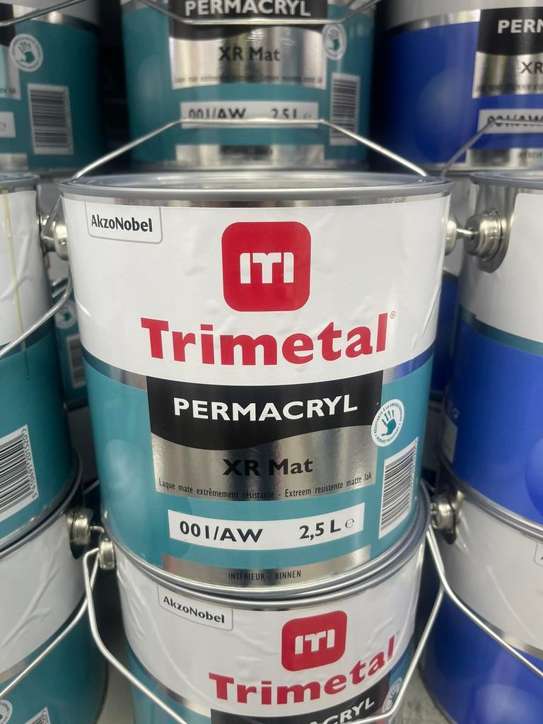 ❗️🚨️ Peinture laque pour bois TRIMETAL XR MAT & SATIN 2,5L, Bricolage & Construction, Neuf, Laque