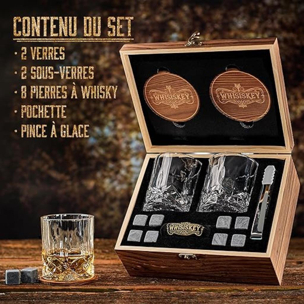 Set d'accessoires pour whisky LIVRAISON RAPIDE ET GRATUITE, Envoi